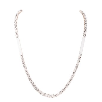 Königskette mit massiven Zwischenteilen,