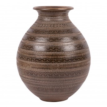 TÖPFERHOF MÜHLENDYCK Bodenvase, 20. Jh.