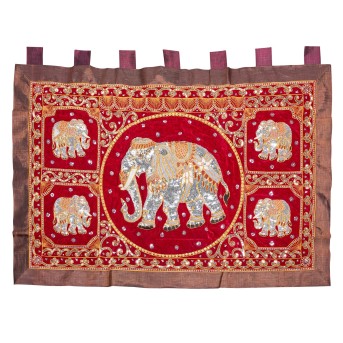 Elephant wall hanging. INDIA, 20th century,