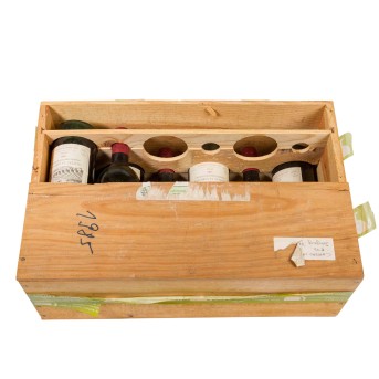 1985 CHÂTEAU LA CARDONNE Médoc 8 Flaschen,