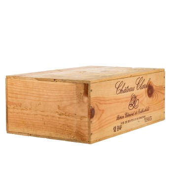 1983 CHÂTEAU CLARKE Listrac-Médoc12 Flaschen in OHK