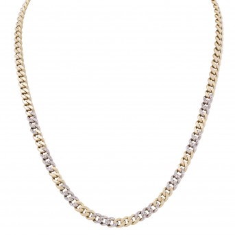 Collier mit 24 Brillanten,