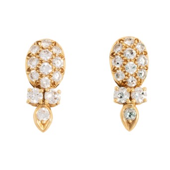 CARTIER CARTIER Ohrclips mit 26 Brillanten,