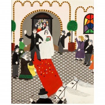 STEINKEMPER, INGRID (geb. 1943), ' Weiße Hochzeit',