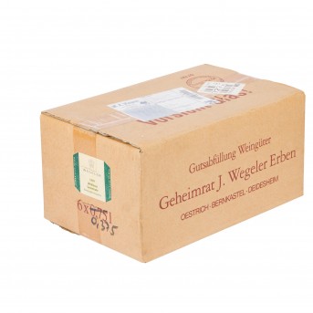 GEHEIMRAT J. WEGELER 6 halbe Flaschen WEHLENER-SONNENUHR RIESLING BEERENAUSLESE 1999