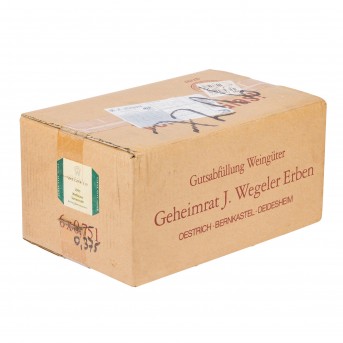 GEHEIMRAT J. WEGELER 6 halbe Flaschen WEHLENER-SONNENUHR RIESLING BEERENAUSLESE 1999