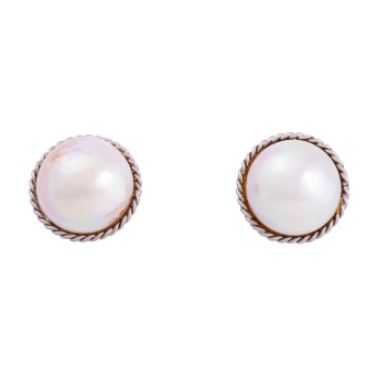 Ohrringe mit Mabeperlen