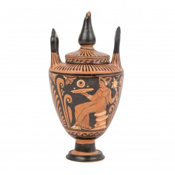 Apulischer Lebes mit Deckel. SÜDITALIEN, ca. 400 v. Chr.