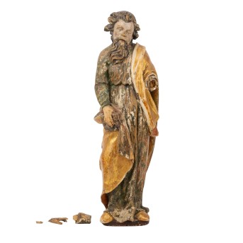 AUSTRIAN PICTURIST 17th/18th century, 'Saint John',