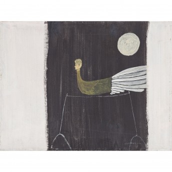 BAUMGARTL, MORITZ (attributed to) 1934 'Birdman at full moon', 