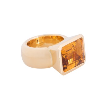 Ring mit feinem Citrin,