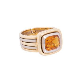 Ring mit Citrin, 2,36 ct,