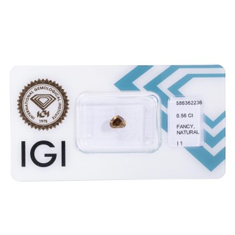 Loser Diamant im Birnenschliff 0,56 ct,