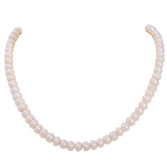 Freshwater pearl necklace, 