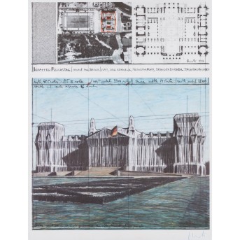 CHRISTO (1935-2020), 'Wrapped Reichstag',1994,