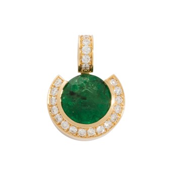 Anhänger mit feinem Smaragd 2,04 ct