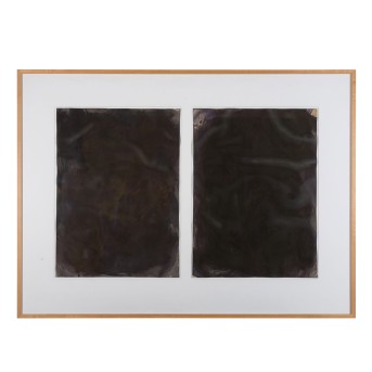 GRAUBNER, GOTTHARD (1930-2013), Diptychon 'Schattenlied', 1989,