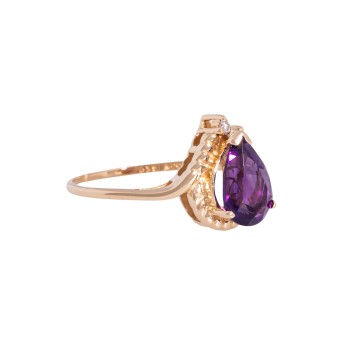 Ring mit Amethyst,