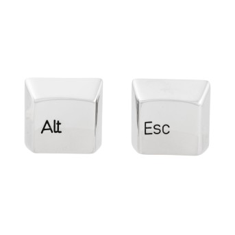 CARTIER CARTIER Paar Manschettenknöpfe 'Alt+Esc',