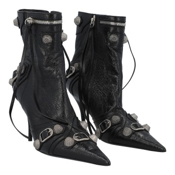 BALENCIAGA PRE-LOVED ITEM BY @TSCHARY - BALENCIAGA Stiefeletten 'CAGOLE 90 MM BOOTIE', Gr. 37, akt. NP.: 1.495,-€.