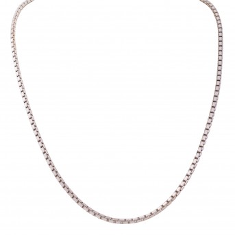 Venezianerkette, diamantgeschnitten,