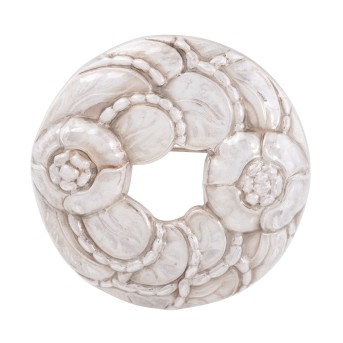 GEORG JENSEN GEORG JENSEN florale Brosche No. 42,