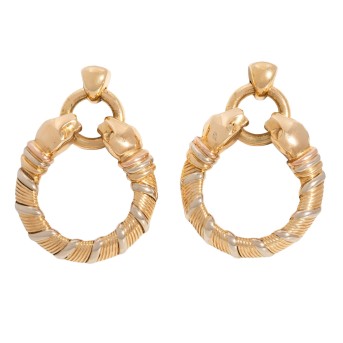 CARTIER CARTIER, 1990. Paar Ohrringe 'Panthere',