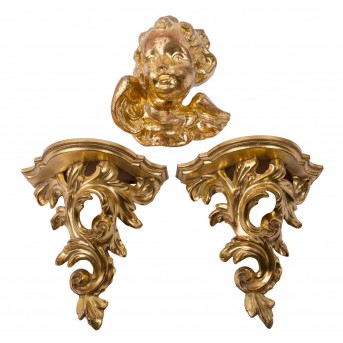 Puttokopf im Barockstil,