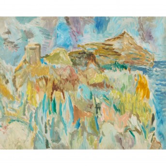 SCHREINER, HANS (geb. 1930), 'Felsige Küste', 1957,