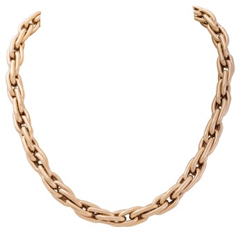 Collier, GG 14K, 92,8 g, L: 45 cm,
