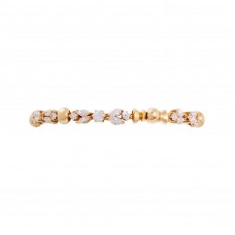 Armband mit Diamanten im Brillant-