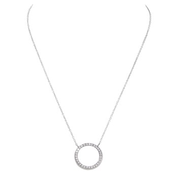 Necklace, middle section with diamonds 