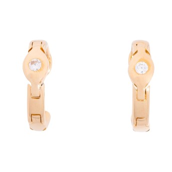 Paar Ohrstecker mit 2 Brillanten