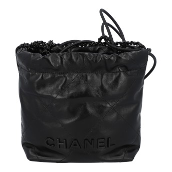 CHANEL shoulder bag 'KLEINE CHANEL 22', coll.: 2024.