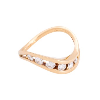 Ring mit 6 Brillanten