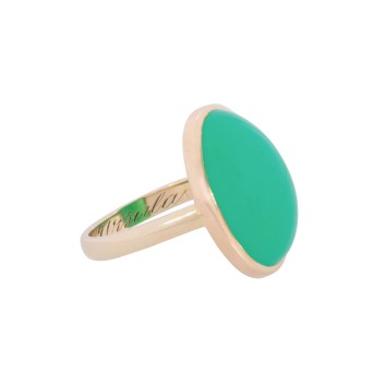 Ring mit Chrysopras