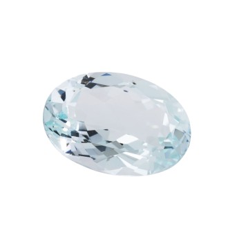 Loser ovaler Aquamarin von 9,2 ct,