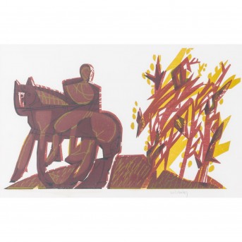 GRIESHABER, HAP (1909-1981) 'Der Ritt' 1964