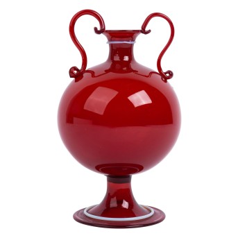 VITTORIO ZECCHIN, 1878-1947 (ATTRIBUTE) 'Handled vase' 