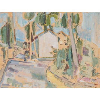 STRÜBE, ADOLF (1881-1973) 'Sonnenrain' 1962