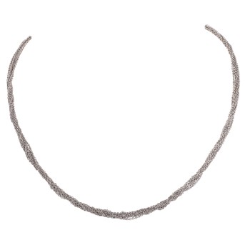 Collier aus 8 Ankerketten,