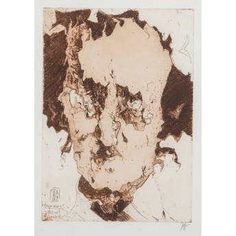 JANSSEN, HORST (1929-1995), &quot;Nevermore, Griffelkunst Langenhorn&quot;,