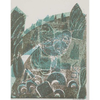 GRIESHABER, HAP (Helmut Andreas Paul, 1909-1981), &quot;The Angel of History&quot;,