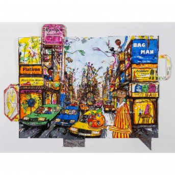 THITZ (born 1962), 'Big Apple New York', 2013,