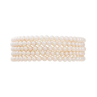 Bracelet with 211 freshwater pearls, 