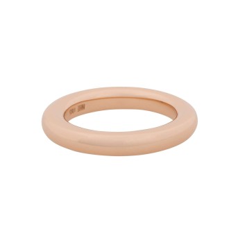 Band ring, solid round profile, 