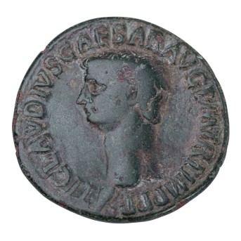 Roman Empire/Bronze - As mid 1st century AD, Emperor Claudius, 