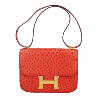 HERMÈS HERMÈS VINTAGE Umhängetasche 'CONSTANCE 22'.