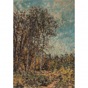 STAMMBACH, EUGEN (1875-1966), ‘Am Waldrand’,
