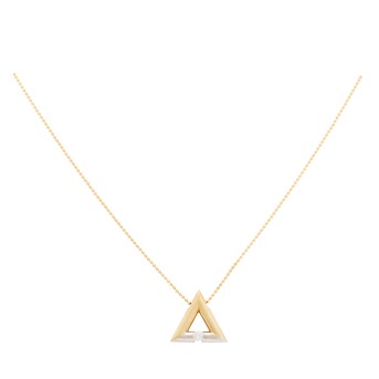 Collier mit Brillant,